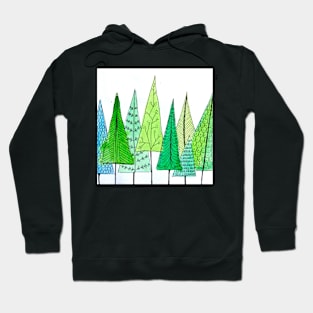 Scandinavian Forest Hoodie